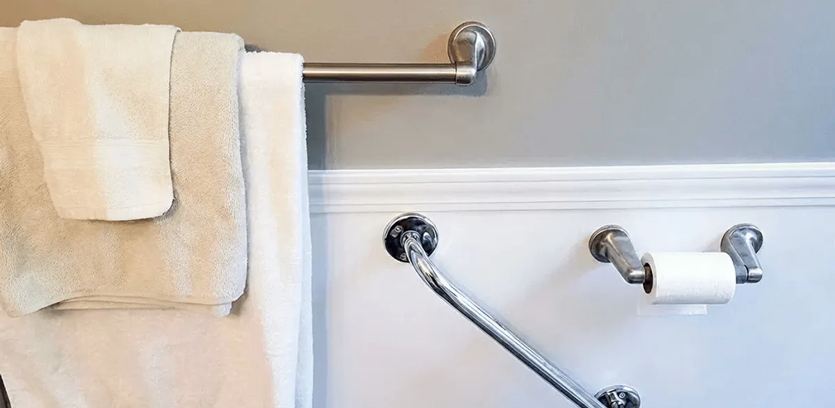 Bathroom grab bar installation for safety and accessibility in Houston, TX