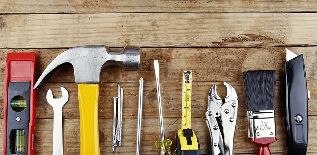 Handyman tools for home repairs and maintenance services in Houston, TX